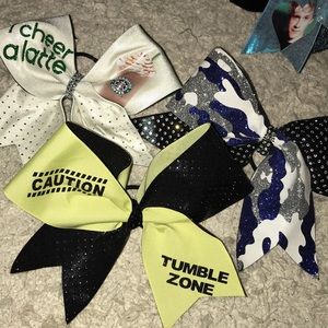 CHEER BOW BUNDLE!!